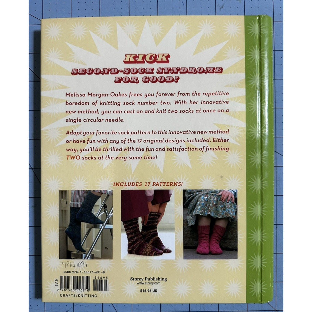2-At-a-Time Socks : Revealed Inside... the Secret of Knitting Two - Picture 4 of 4